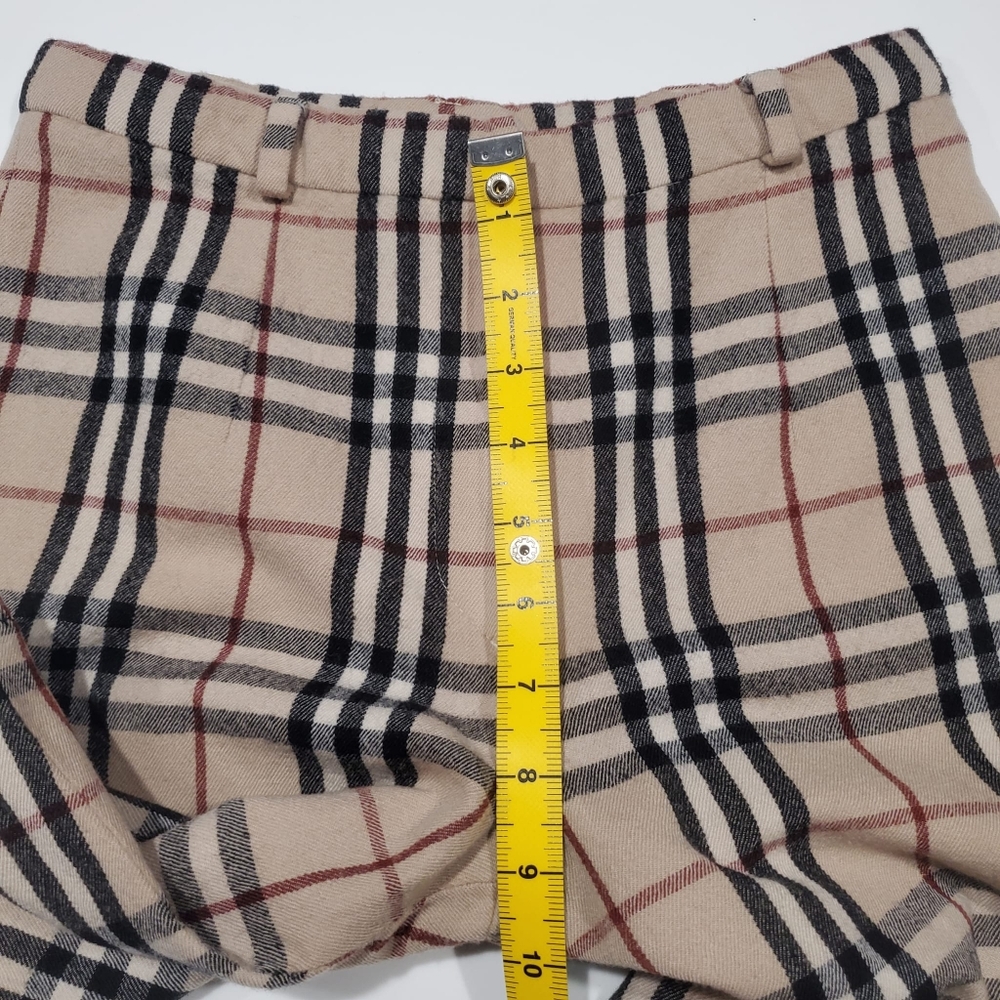Burberry Nova Check Bermuda Wool Shorts - Picture 8 of 9